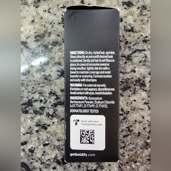 Boldify dark brown hair fibers - Picture 3 of 10